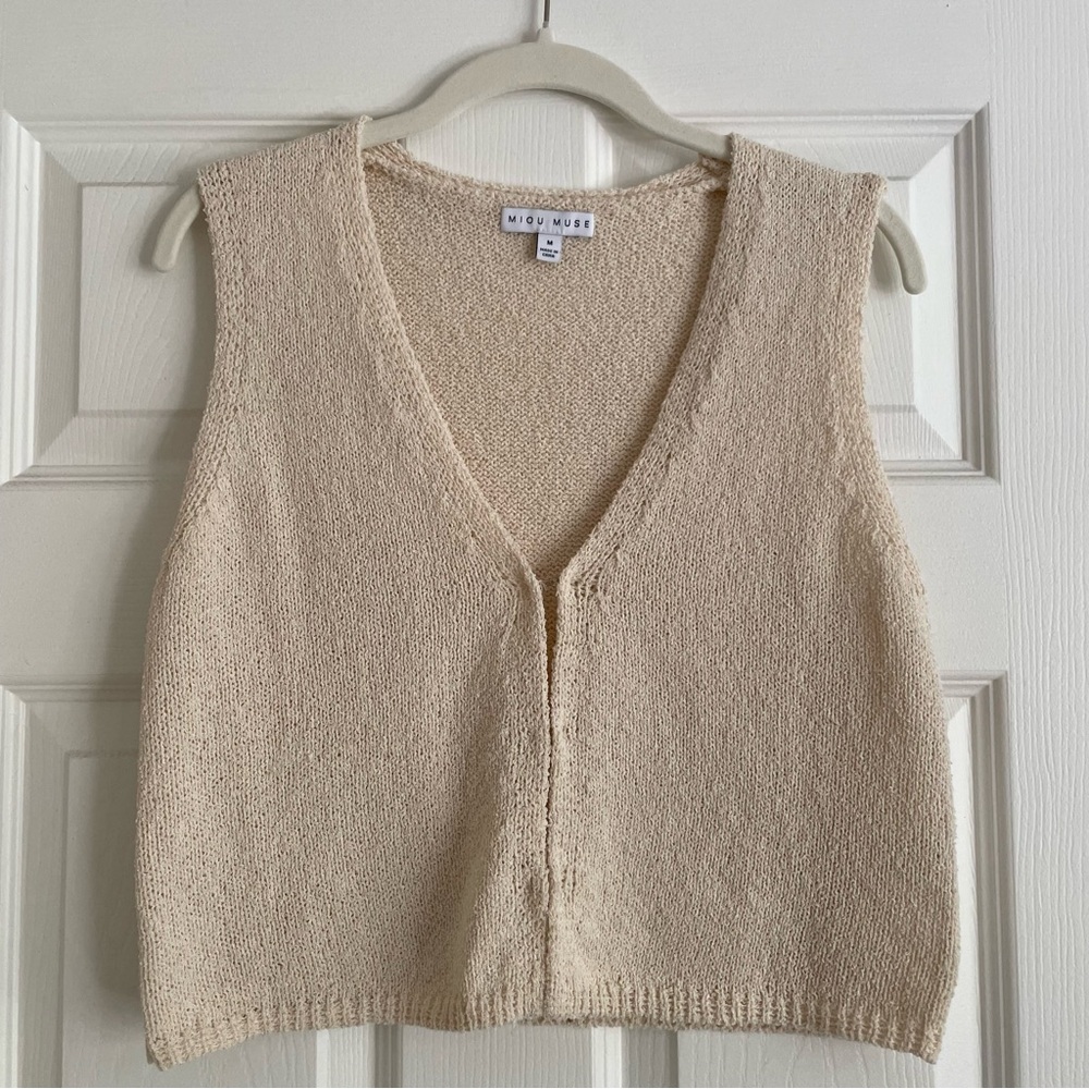Piper & Scoot knit vest